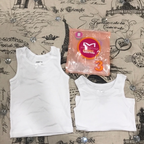 Maidenform Girl's 2-Pack Camisoles Set - Picture 3 of 3